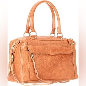 Rebecca Minkoff Large Leather Satchel Morning After Bag